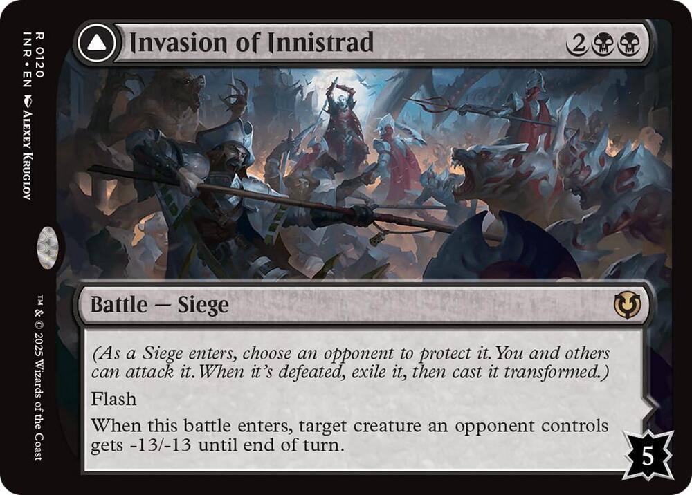 Invasion of Innistrad 120 card from Innistrad Remastered