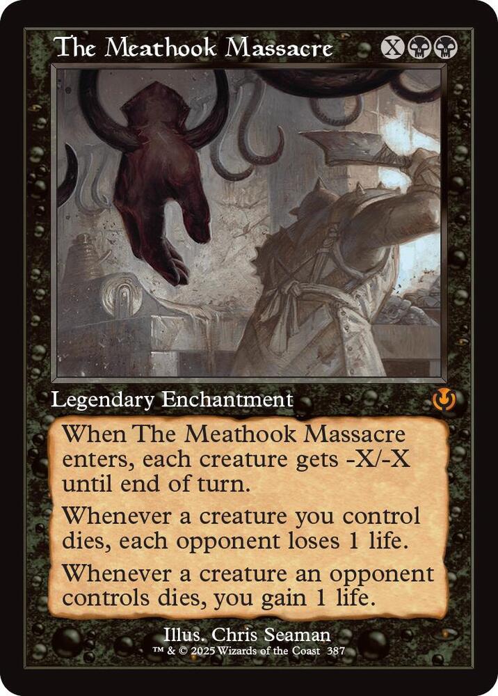 The Meathook Massacre (Retro Frame) 387 card from Innistrad Remastered