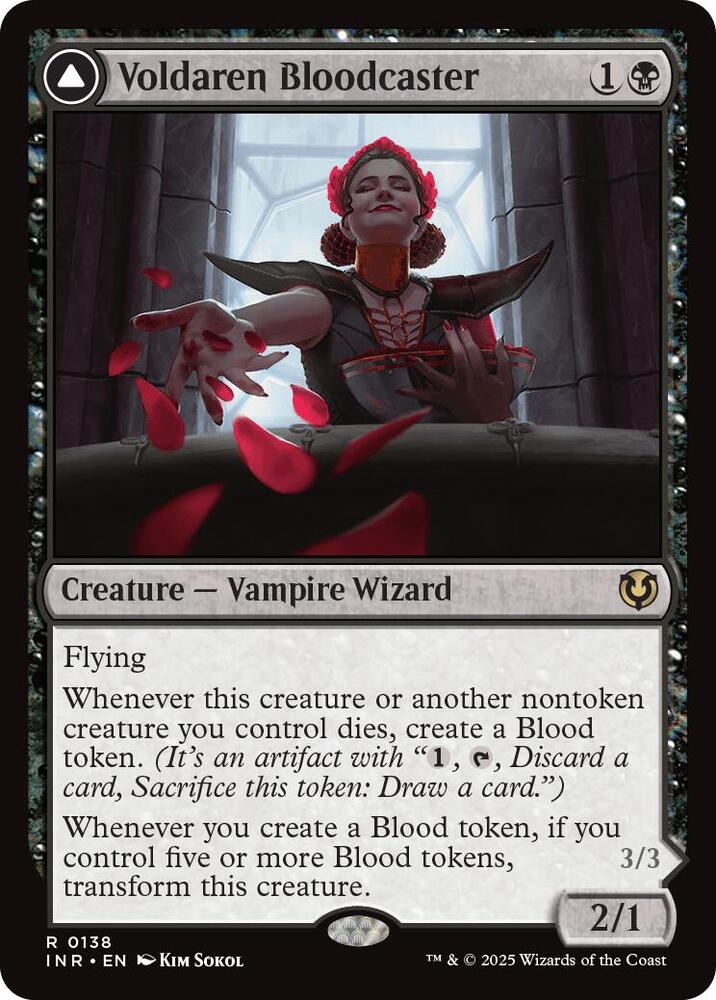 Voldaren Bloodcaster 138 card from Innistrad Remastered