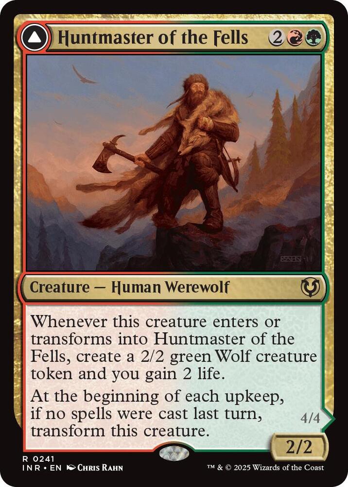 Huntmaster of the Fells 241 card from Innistrad Remastered