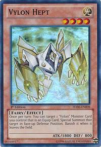 Vylon Hept HA06-EN008 card from Hidden Arsenal 6: Omega Xyz
