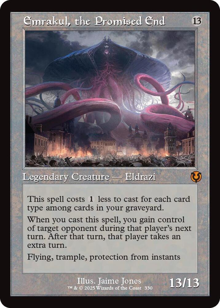 Emrakul, the Promised End (Retro Frame) 330 card from Innistrad Remastered
