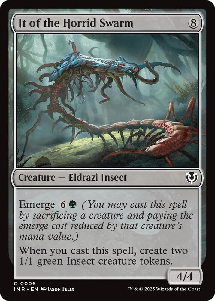 It of the Horrid Swarm 6 card from Innistrad Remastered