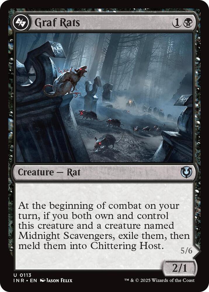 Graf Rats 113 card from Innistrad Remastered