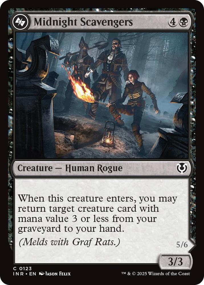 Midnight Scavengers 123 card from Innistrad Remastered