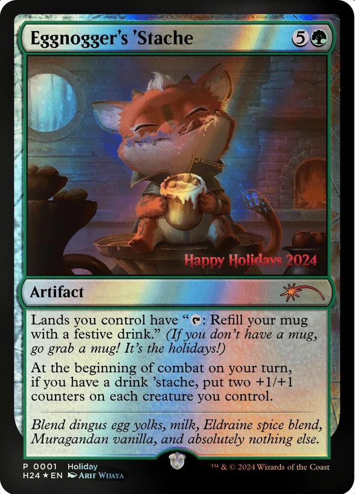 Eggnogger's 'Stache 1 card from Special Occasion