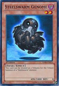 Steelswarm Genome HA06-EN013 card from Hidden Arsenal 6: Omega Xyz