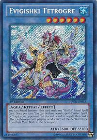 Evigishki Tetrogre HA06-EN018 card from Hidden Arsenal 6: Omega Xyz
