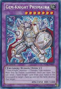 Gem-Knight Prismaura HA06-EN020 card from Hidden Arsenal 6: Omega Xyz