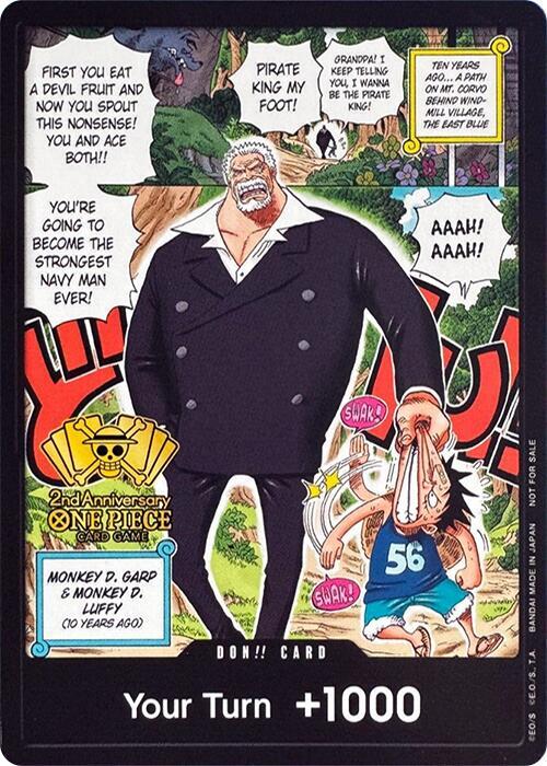 DON!! Card (2nd Anniversary Tournament) card from One Piece Promotion Cards
