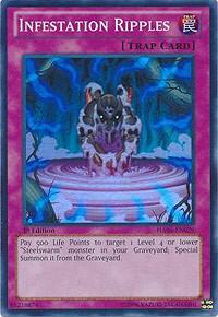 Infestation Ripples HA06-EN029 card from Hidden Arsenal 6: Omega Xyz