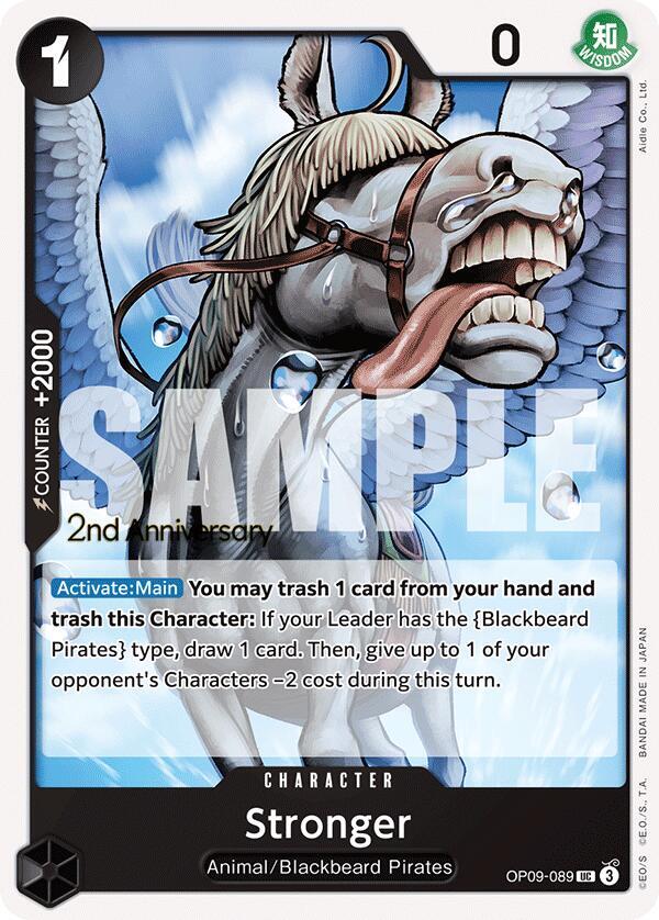 Stronger OP09-089 card from Emperors in the New World: 2nd Anniversary Tournament Cards