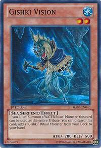 Gishki Vision HA06-EN040 card from Hidden Arsenal 6: Omega Xyz