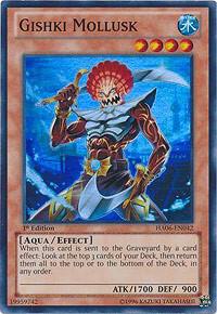 Gishki Mollusk HA06-EN042 card from Hidden Arsenal 6: Omega Xyz