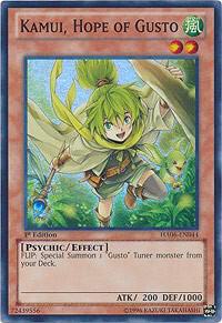 Kamui, Hope of Gusto HA06-EN044 card from Hidden Arsenal 6: Omega Xyz
