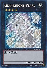 Gem-Knight Pearl HA06-EN050 card from Hidden Arsenal 6: Omega Xyz