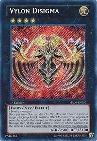 Vylon Disigma HA06-EN052 card from Hidden Arsenal 6: Omega Xyz