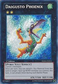 Daigusto Phoenix HA06-EN054 card from Hidden Arsenal 6: Omega Xyz