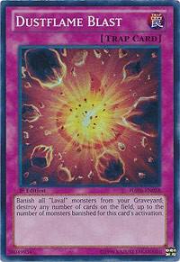Dustflame Blast HA06-EN058 card from Hidden Arsenal 6: Omega Xyz