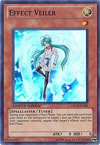 Effect Veiler ORCS-ENSE1 card from Order of Chaos