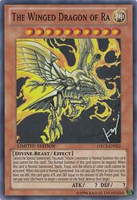 The Winged Dragon of Ra ORCS-ENSE2 card from Order of Chaos