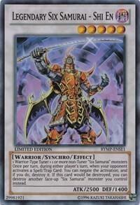 Legendary Six Samurai - Shi En RYMP-ENSE1 card from Ra Yellow Mega Pack
