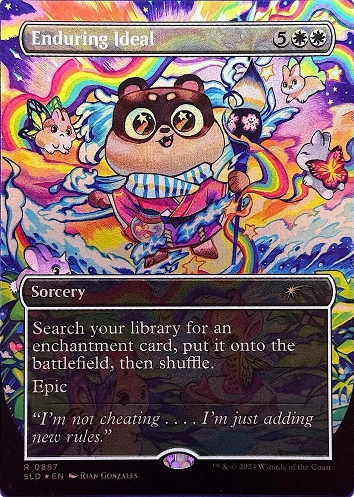 Enduring Ideal (Rainbow Foil) 887 card from Secret Lair Drop Series