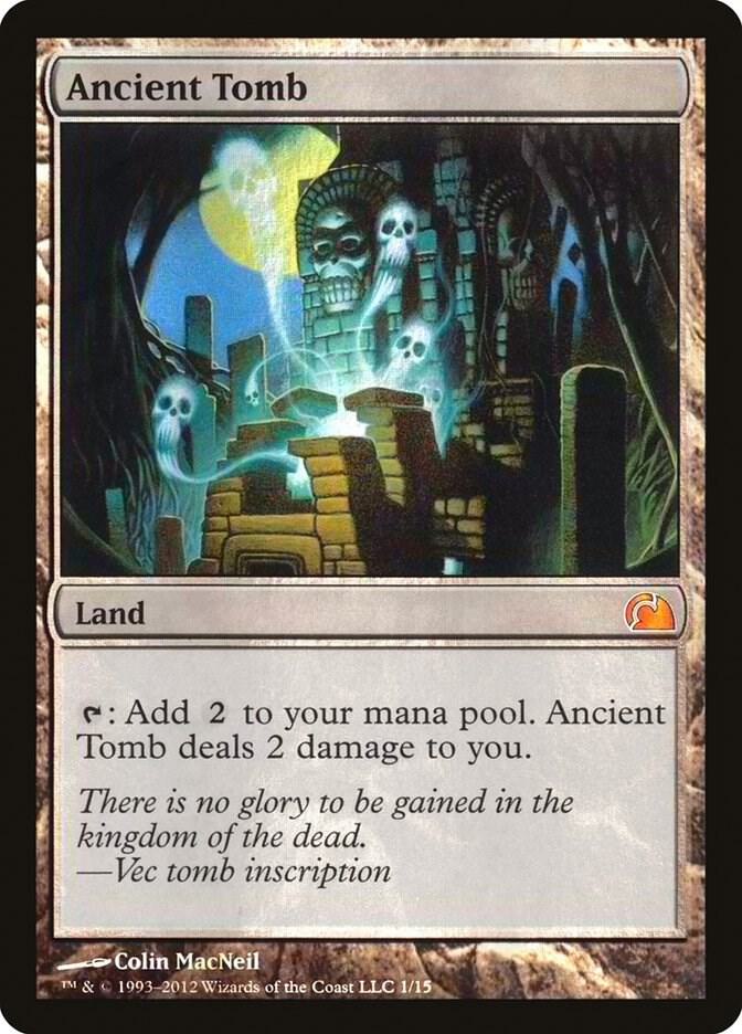 Ancient Tomb 1 card from From the Vault: Realms