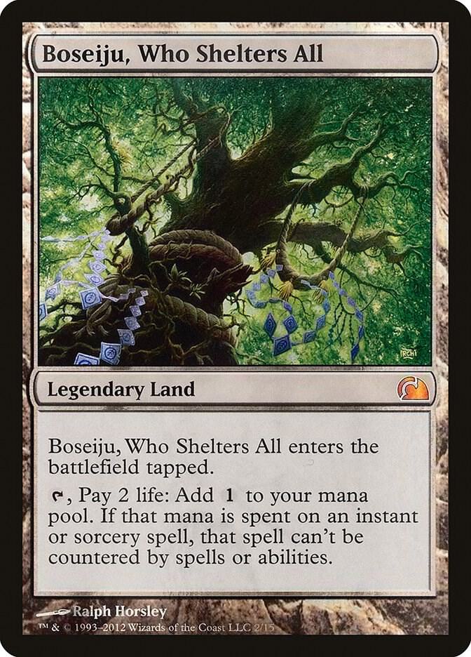 Boseiju, Who Shelters All 2 card from From the Vault: Realms