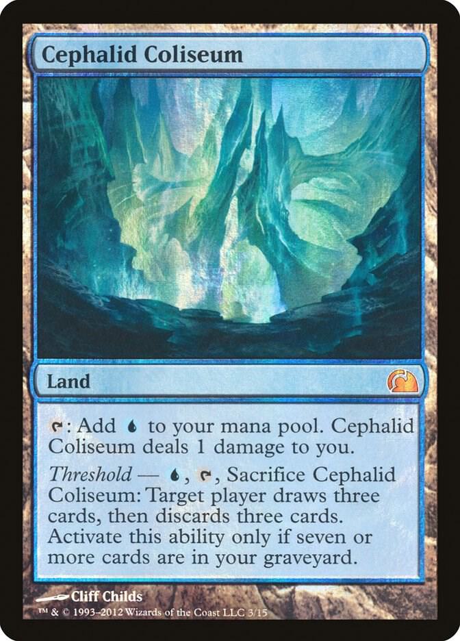 Cephalid Coliseum 3 card from From the Vault: Realms