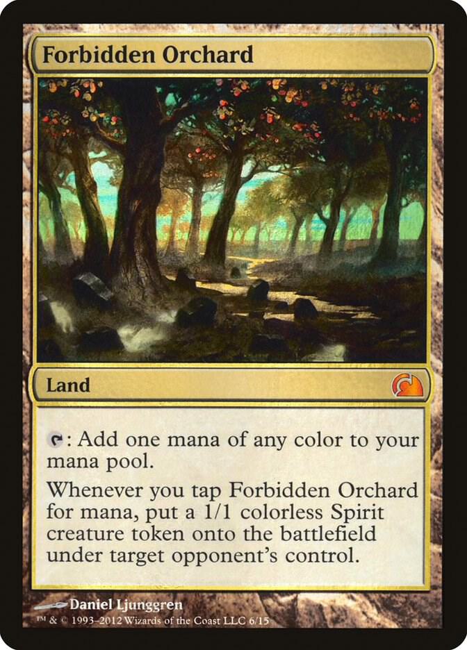 Forbidden Orchard 6 card from From the Vault: Realms