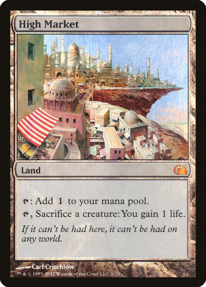 High Market 9 card from From the Vault: Realms