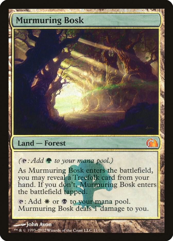 Murmuring Bosk 11 card from From the Vault: Realms