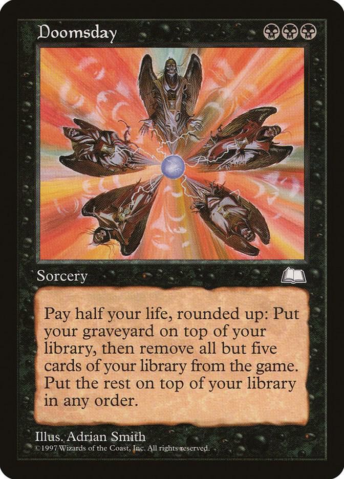 Doomsday card from Weatherlight