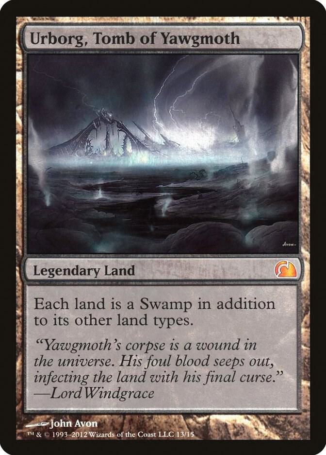 Urborg, Tomb of Yawgmoth 13 card from From the Vault: Realms