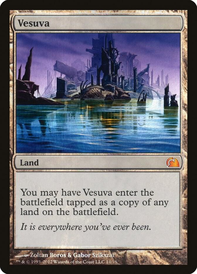Vesuva 14 card from From the Vault: Realms