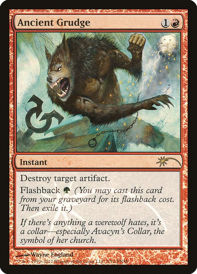 Ancient Grudge 5 card from FNM Promos