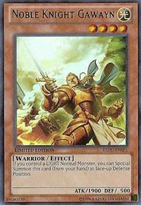 Noble Knight Gawayn REDU-EN000 card from Return of the Duelist