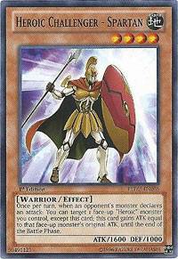Heroic Challenger - Spartan REDU-EN005 card from Return of the Duelist