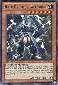 Heroic Challenger - War Hammer REDU-EN006 card from Return of the Duelist
