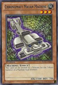 Chronomaly Mayan Machine REDU-EN009 card from Return of the Duelist
