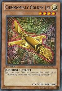 Chronomaly Golden Jet REDU-EN011 card from Return of the Duelist