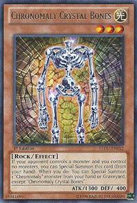 Chronomaly Crystal Bones REDU-EN012 card from Return of the Duelist