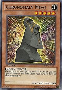 Chronomaly Moai REDU-EN014 card from Return of the Duelist
