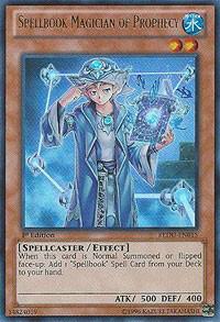 Spellbook Magician of Prophecy REDU-EN015 card from Return of the Duelist