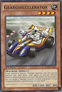 Geargiaccelerator REDU-EN028 card from Return of the Duelist