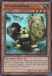 Geargiarmor REDU-EN030 card from Return of the Duelist