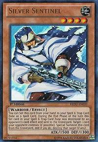 Silver Sentinel REDU-EN033 card from Return of the Duelist