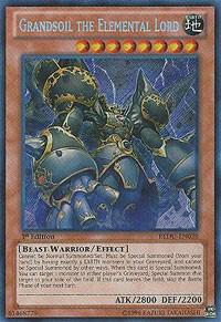 Grandsoil the Elemental Lord REDU-EN038 card from Return of the Duelist