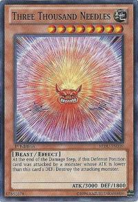 Three Thousand Needles REDU-EN039 card from Return of the Duelist